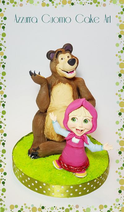Masha and the Bear - Cake by Azzurra Cuomo Cake Art