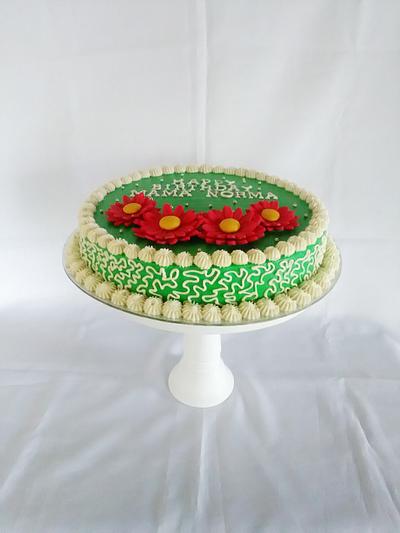 Green Frosting - Cake by amie