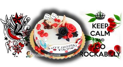 Rockabilly cake - Cake by Sara Solimes Party solutions
