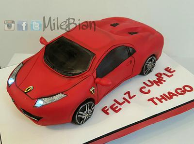 Ferrari Cake  - Cake by MileBian