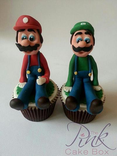 Mario Cupcakes! - Cake by Rose