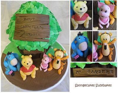 Winnie the Pooh Treehouse Giant Cupcake - Cake by Spongecakes Suzebakes