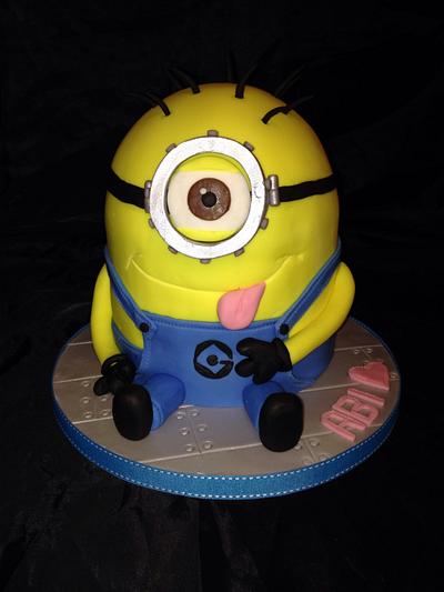 Minion Birthday Cake - Cake by Caron Eveleigh
