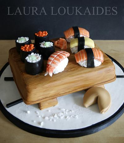 Sushi Cake - Cake by Laura Loukaides