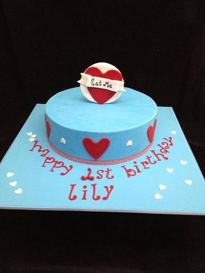 Alice in Wonderland themed cake - Cake by Caked Goodness