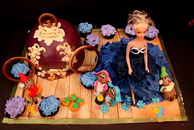 Cinderella carriage cake  - Cake by Lavender crust