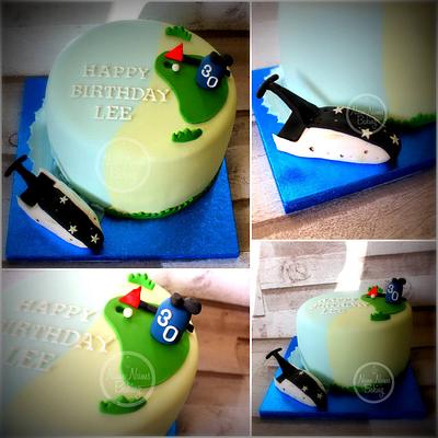 Golf and jet skis  - Cake by Num Nums