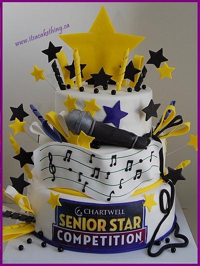Senior Star Competition Cake  - Cake by It's a Cake Thing 