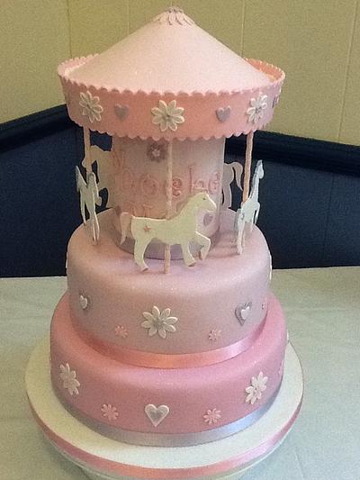 Christening cake - Cake by Christine Young