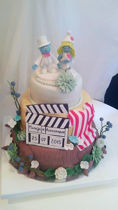 Wedding cake :) - Cake by idtorte