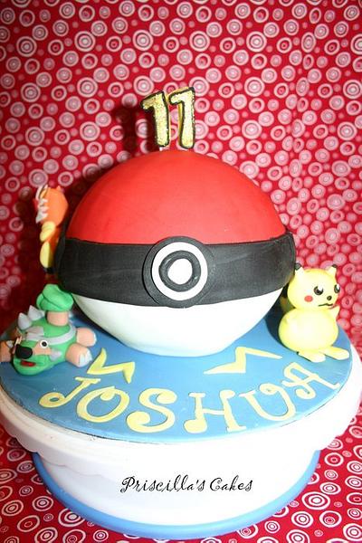 Pokemon cake - Cake by Priscilla's Cakes
