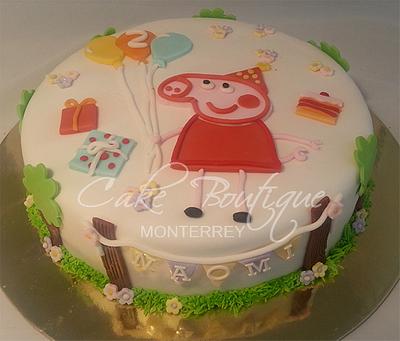 Peppa Pig Cake - Cake by Cake Boutique Monterrey