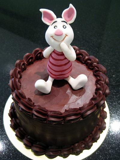 Piglet - Cake by Nicholas Ang