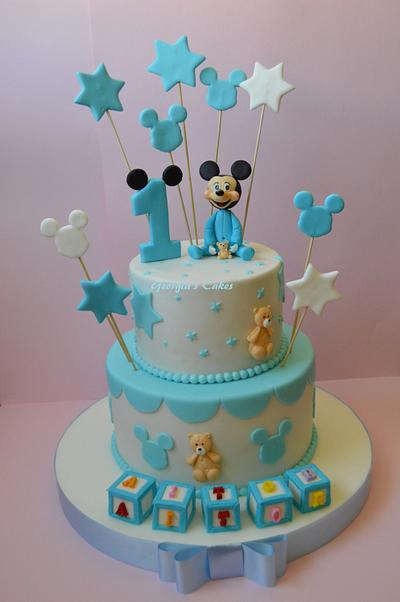 Baby Mikey birthdays cakes - Cake by Georgia´s Cakes 