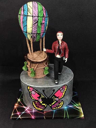 Dolores O'Riordan - Gone Too Soon A Cake Collective Collaboration - Cake by Suki Cakes