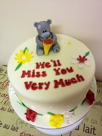 We'll miss you!!! - Cake by Daisychain's Cakes