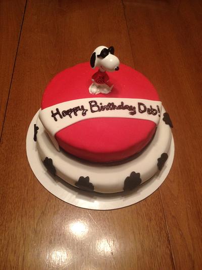 Snoopy Cake 02.09.2015 - Cake by Katie A