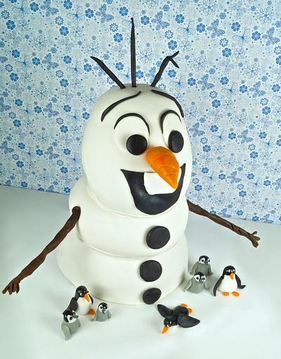 Olaf and his new friends by Judith Walli, Judith und die Torten - Cake by Judith und die Torten