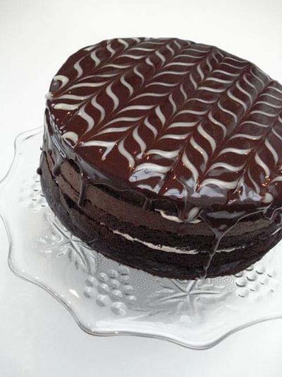 Chocolate ganache cake - Cake by Koekjevaneigendeeg