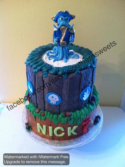 Skylander Birthday cake  - Cake by Janavee