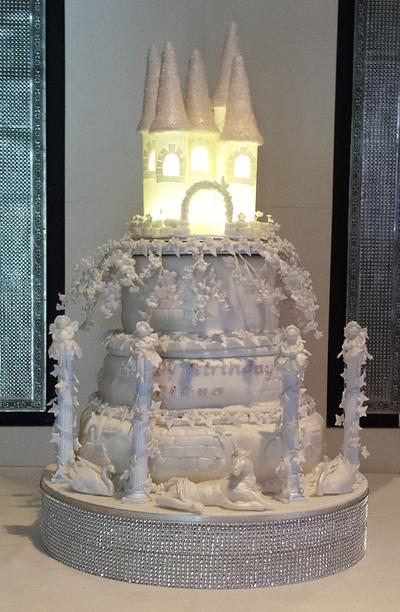 Castle Fairy Cake - Cake by Maria