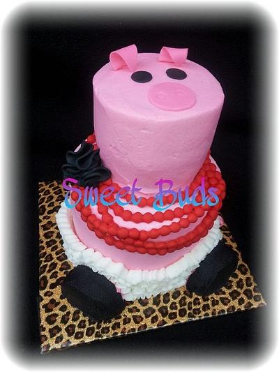 Diva Piggy - Cake by Angelica