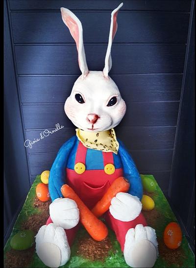 Bunny cake 🐇 - Cake by Ornella Marchal 