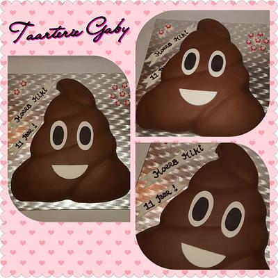 Poop emoji - Cake by Gaabykuh
