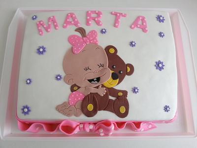 baby girl - Cake by irena11