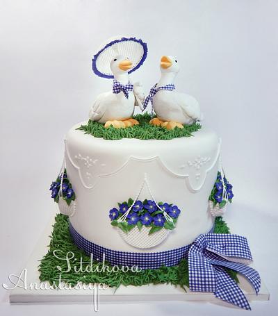 Spring walk - Cake by Anastasia