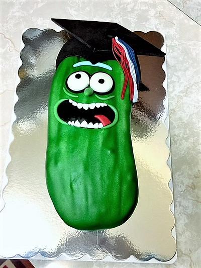 Pickle Rick - Cake by Fun Fiesta Cakes  