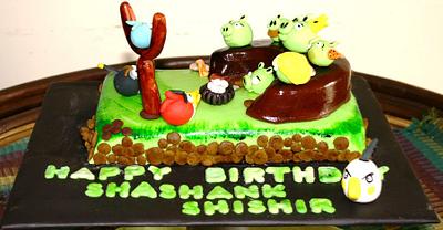 Angry Birds cake - Cake by Divya