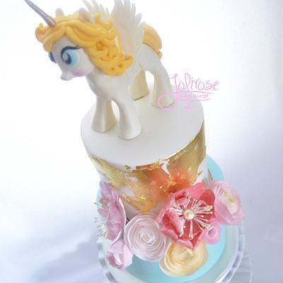 My Litte Pony birthday - Cake by Jolirose Cake Shop