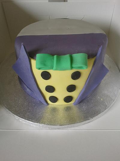Batman and Joker - Cake by stilley