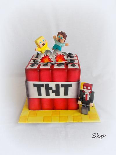 Minecraft - Cake by Sladká závislost