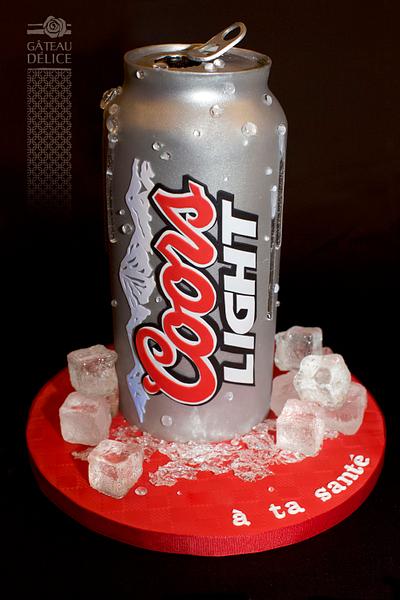 Coors Light - Cake by Marie-Josée 