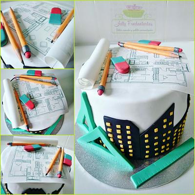 Architecture cake - Cake by Jully Fondantartas