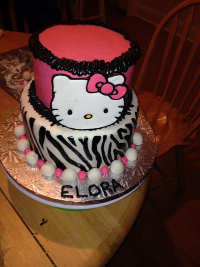 Hello Kitty - Cake by Melanie