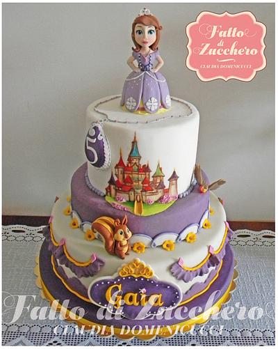 Princess Sofia - Cake by Fatto di Zucchero