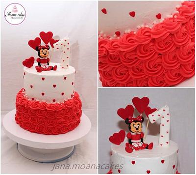 Minnie cake - Cake by Moanacakes