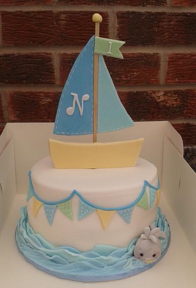 Noah and the whale - Cake by Karen's Kakery