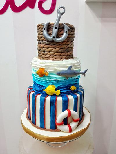 Nautical cake - Cake by Sweetcakes