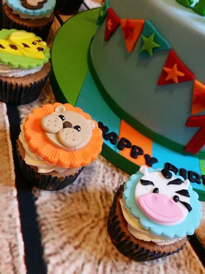 Animal cupcakes - Cake by Love it cakes