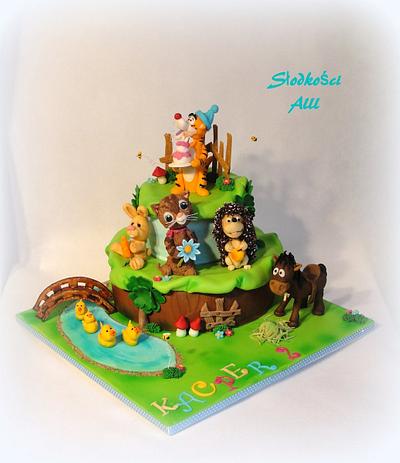 Favorite animals cake - Cake by Alll 