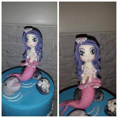 Little Mermaid - Cake by lefatezuccherine
