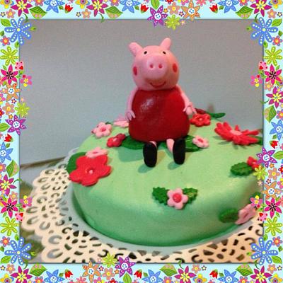 Peppa Pig cake - Cake by Anabel