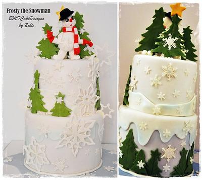 Frosty the Snowman - Cake by Bobie MT