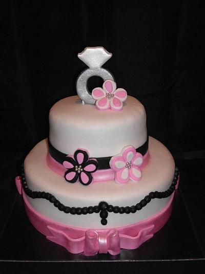 Bridal Shower Cake - Cake by Rita's Cakes