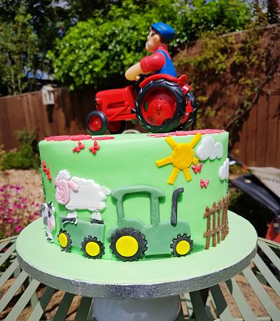 Farming theme cake  - Cake by Dawn Wells
