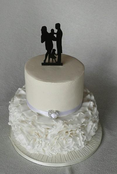 Anniversary wedding - Cake by Anka